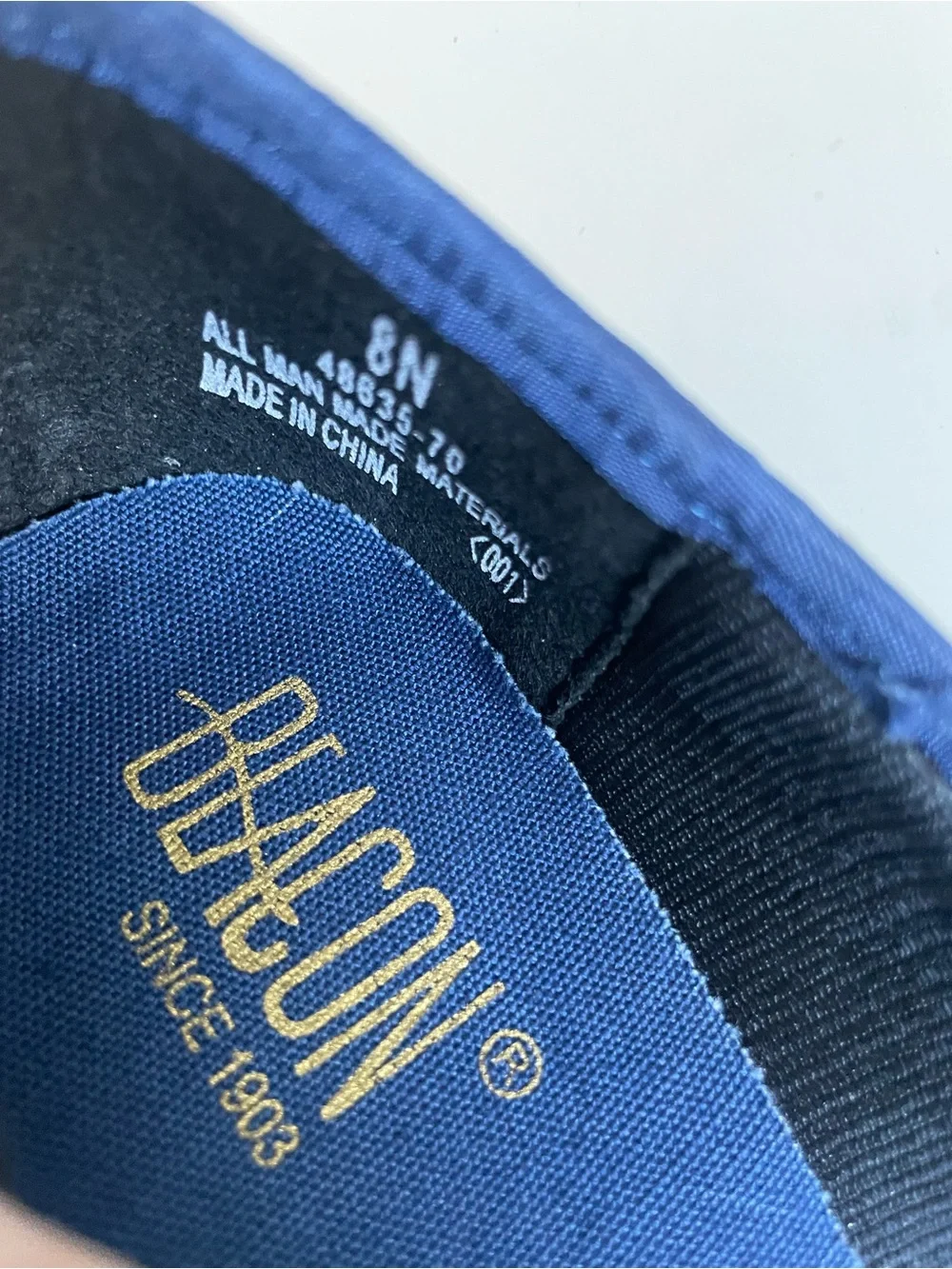Classic Navy Espadrille Wedge Flats - Women blue new